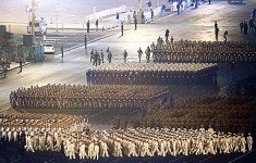 天安門國慶閱兵綵排